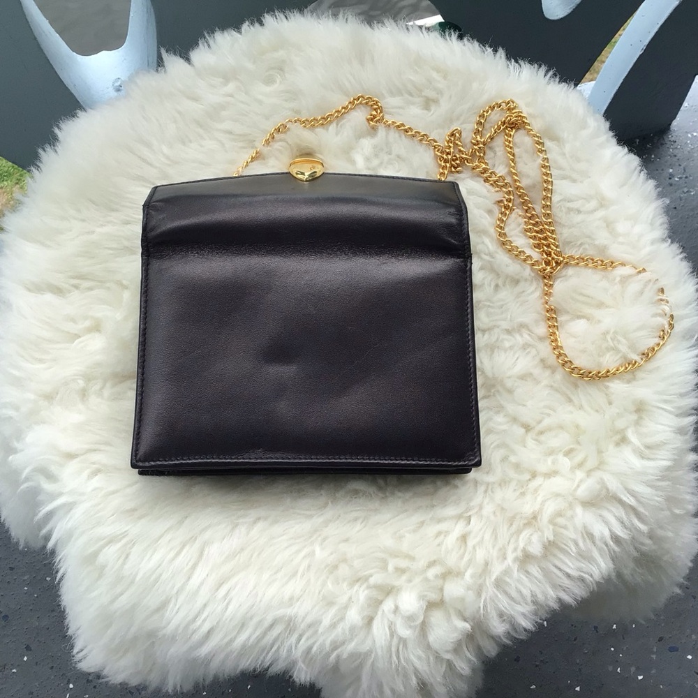 Susan Gail Black Envelope Evening Glam Shoulder or Clutch - Picture 6 of 6